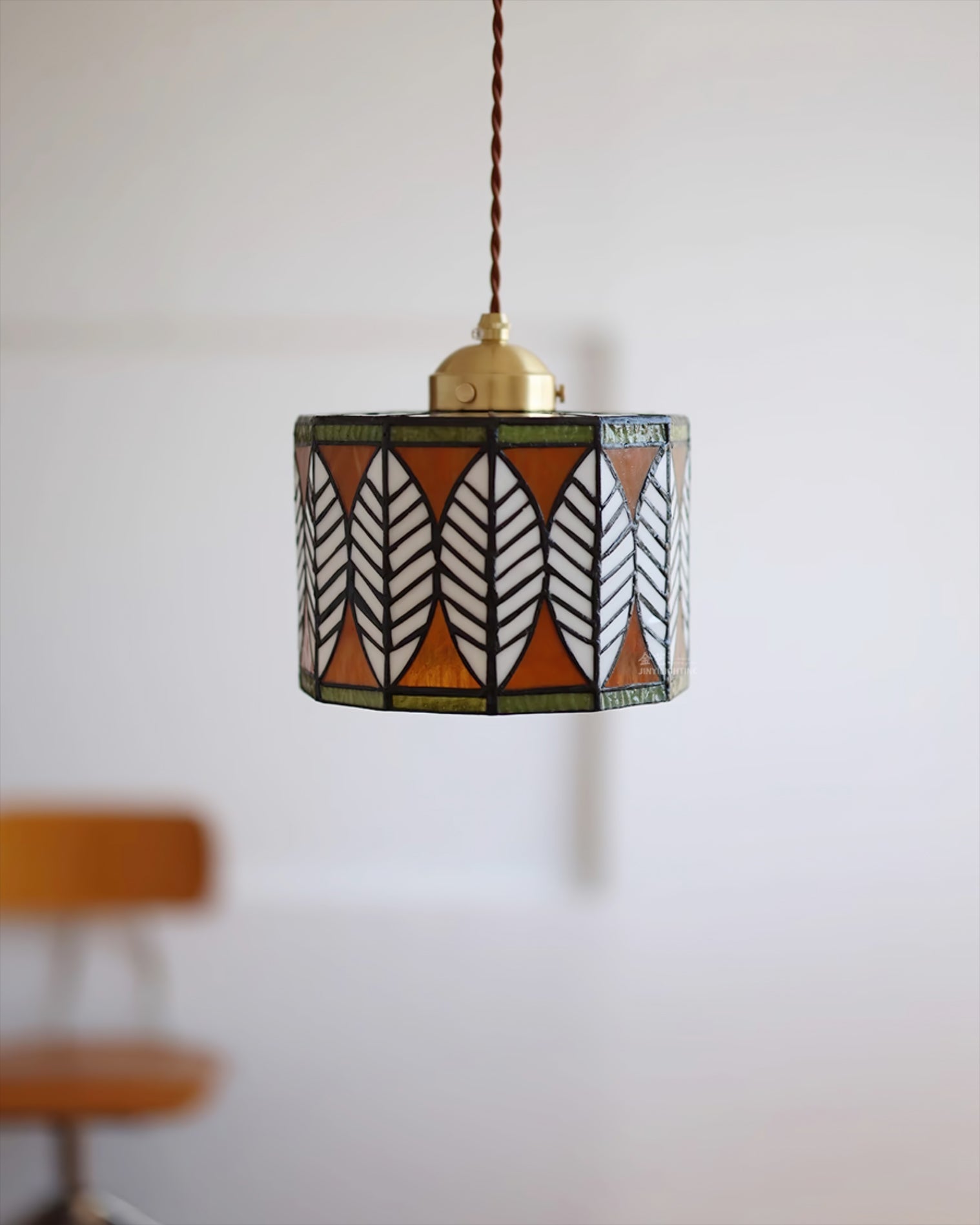 Tiffany Leaf Pendant Lamp - Letslighting