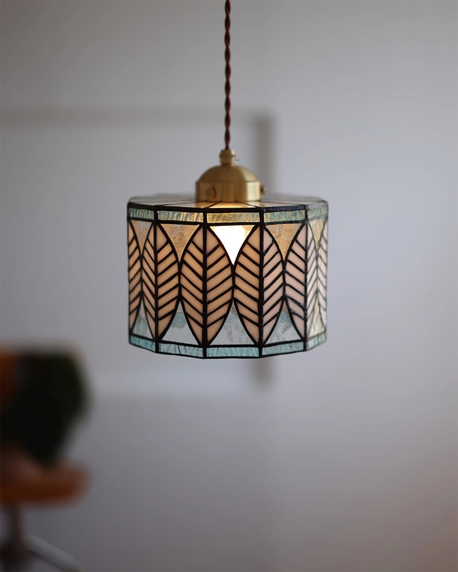 Tiffany Leaf Pendant Lamp - Letslighting
