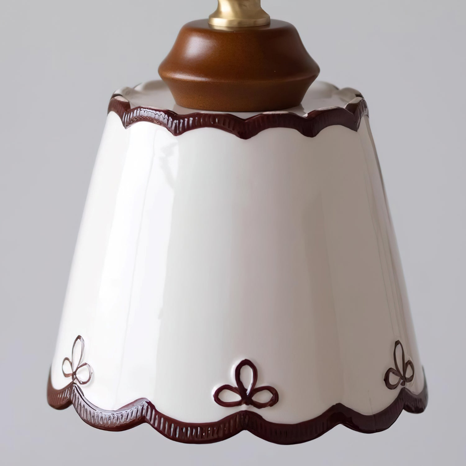 Klimt Pendant Lamp Ceramics Ceramic Scalloped Vintage - Letslighting