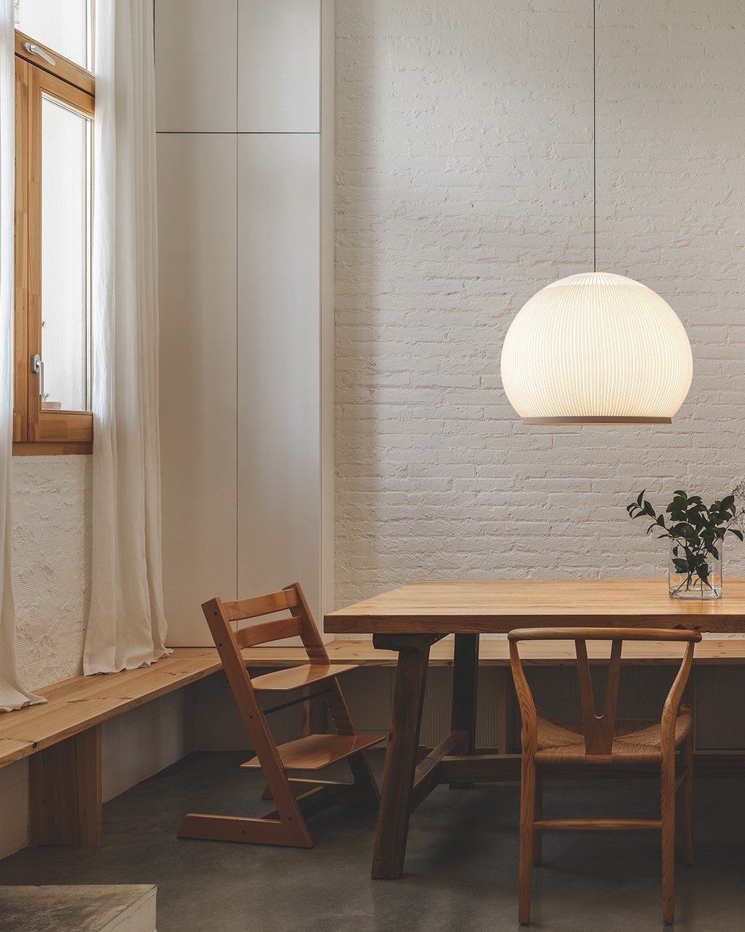 Blythe Minimalist Fabric Pendant Light - Letslighting