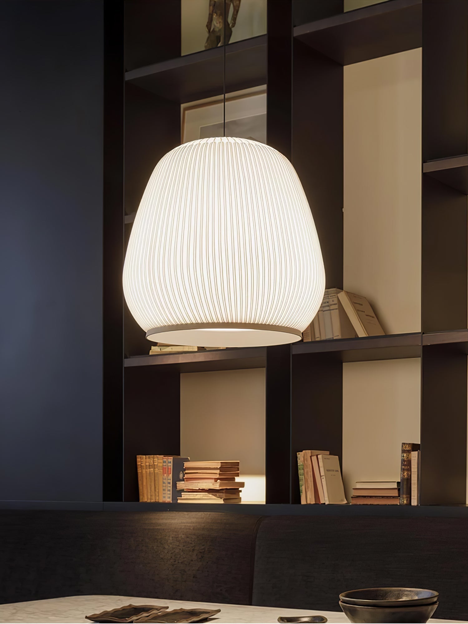 Blythe Minimalist Fabric Pendant Light - Letslighting