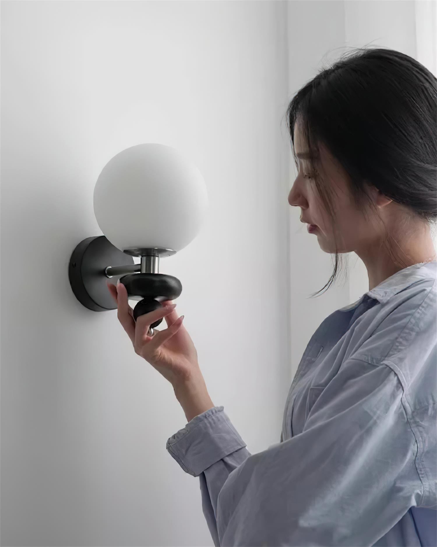 Evelo Modern Globe Wall Lamp - Letslighting