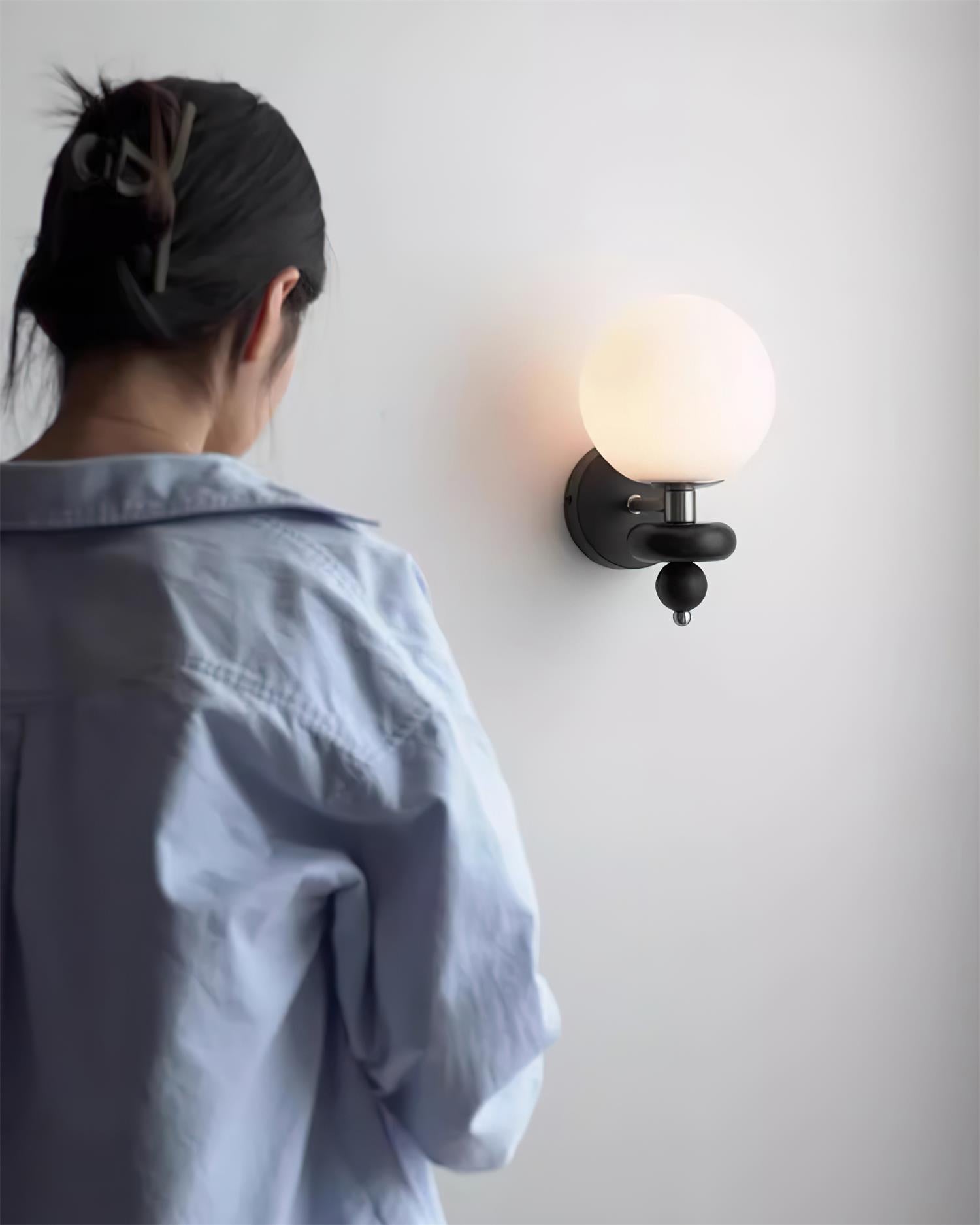 Evelo Modern Globe Wall Lamp - Letslighting