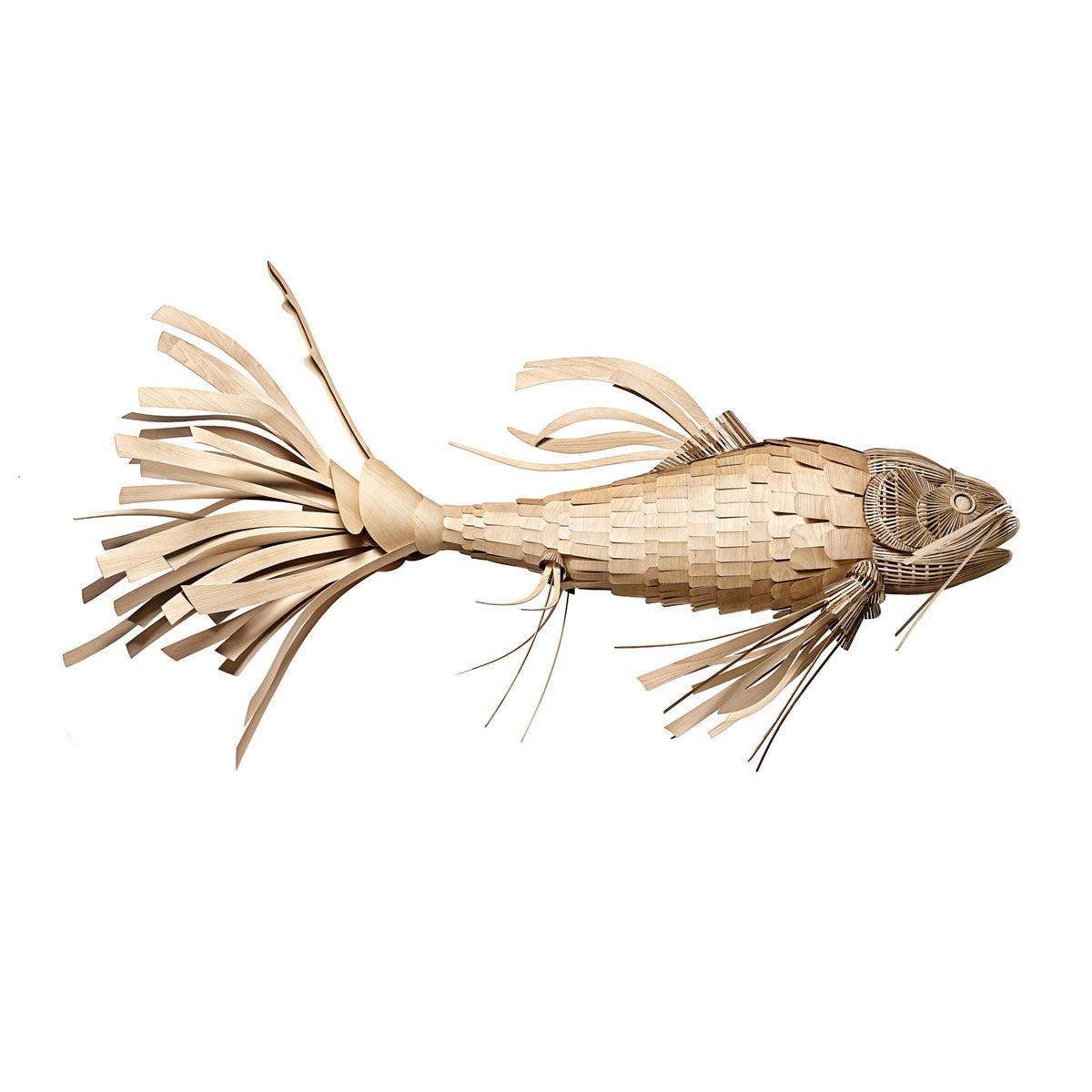 Lustra Chandelier Wooden Fish Handmade - Letslighting