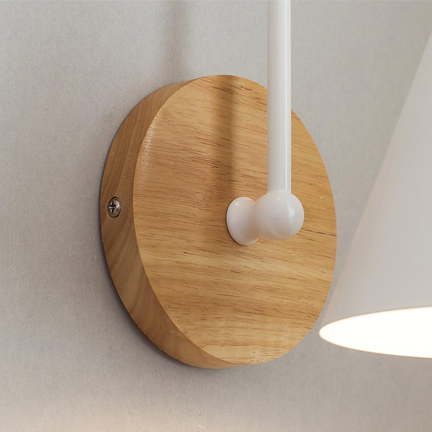 Erzoris Unique Classic Wooden Wall Lamp - Letslighting