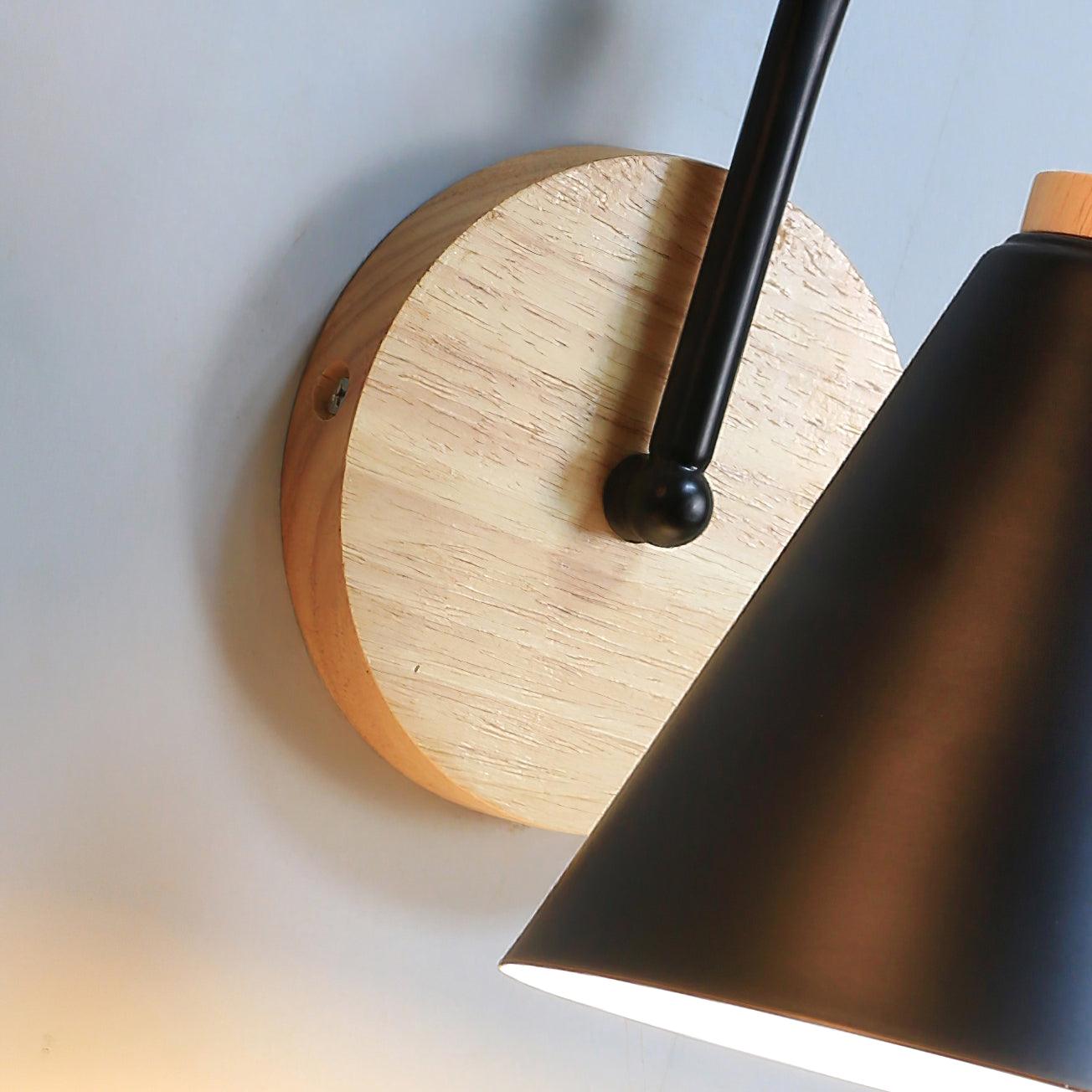 Muto Nordic Wood Wall Lamp - Letslighting