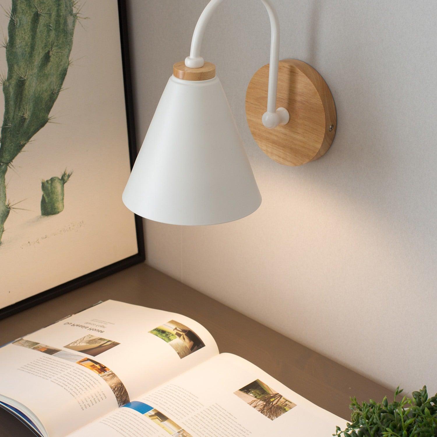 Muto Nordic Wood Wall Lamp - Letslighting