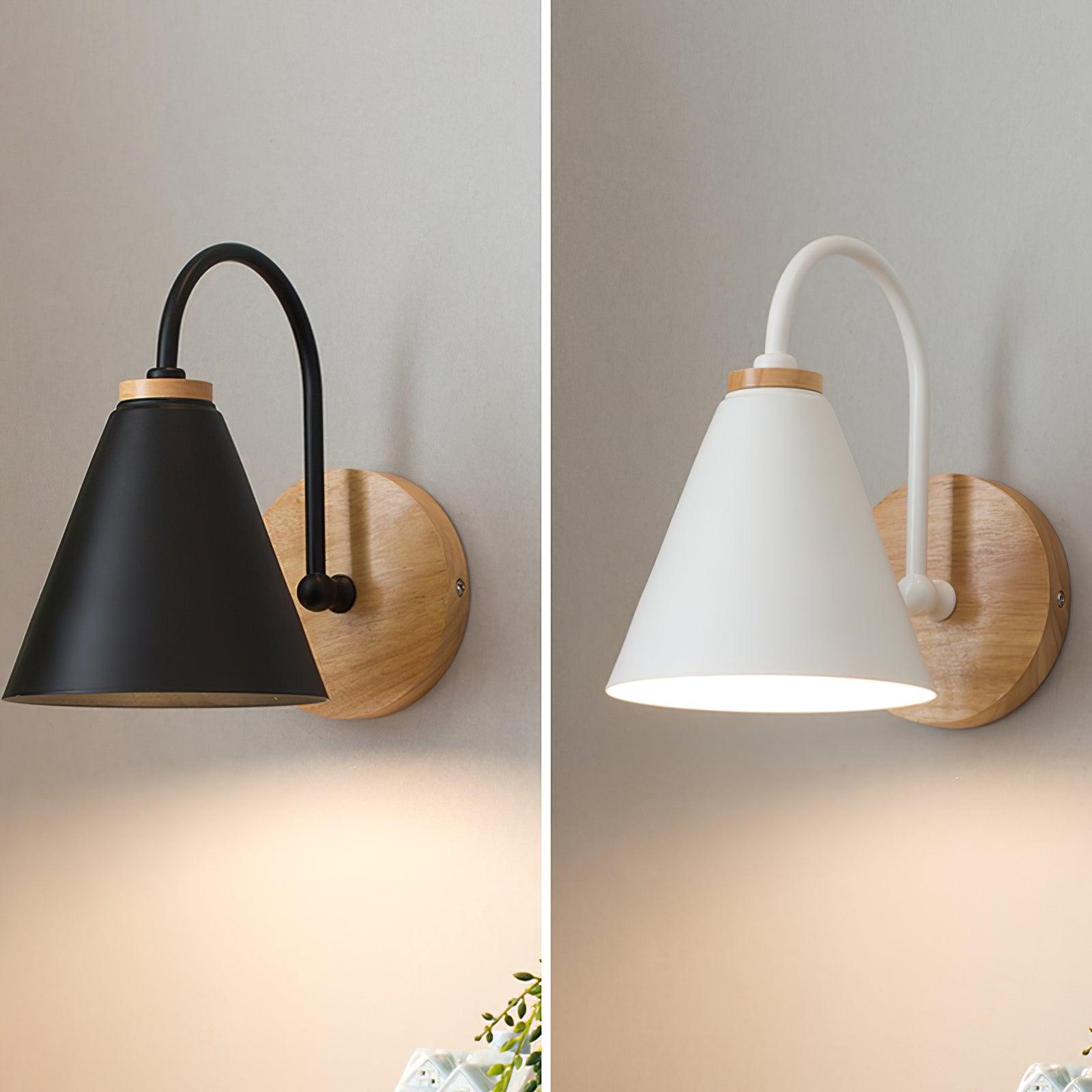 Muto Nordic Wood Wall Lamp - Letslighting