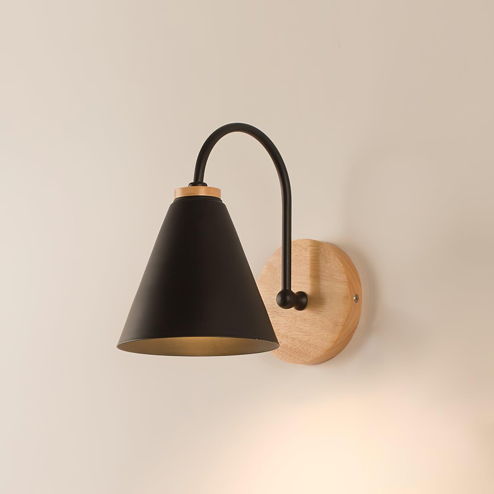 Muto Nordic Wood Wall Lamp - Letslighting