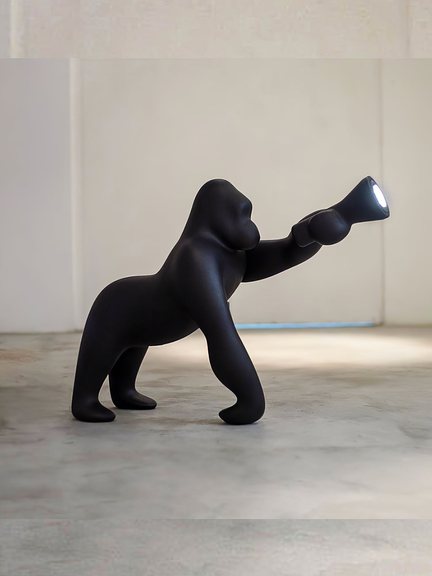 Zasolil Artistic Resin Gorilla Floor Lamp - Letslighting