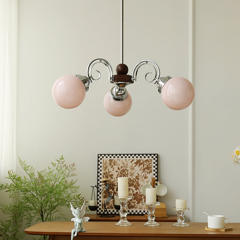 Valentina Vintage Chandelier Glass Living Room Dining Room