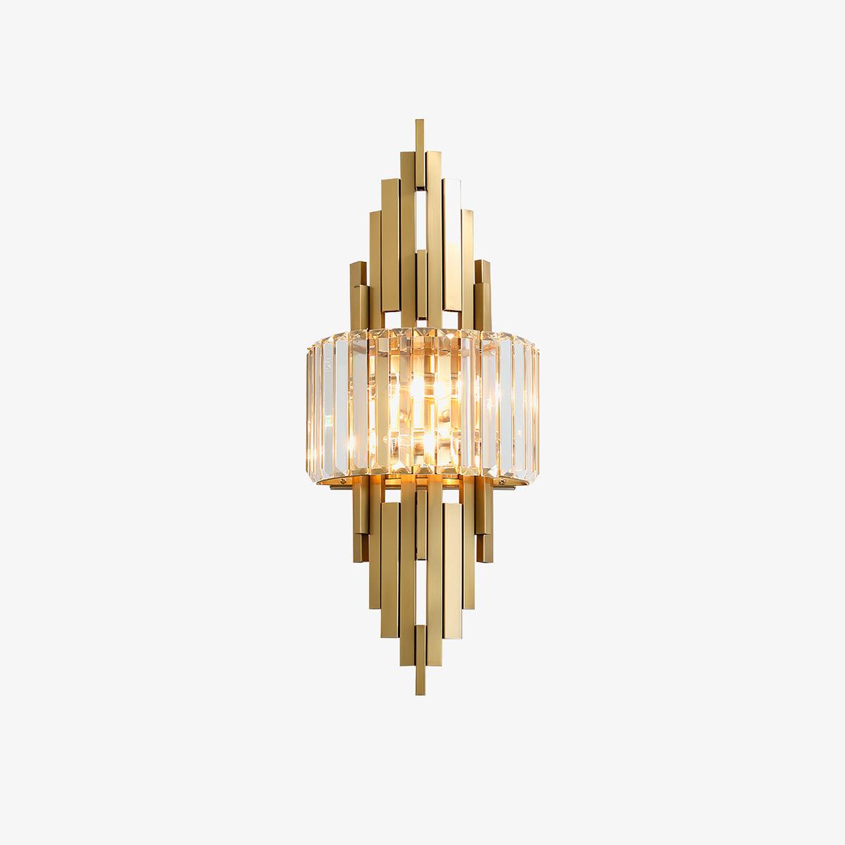Voveliel Postmodern Luxury Crystal Glass Wall Lamp - Letslighting