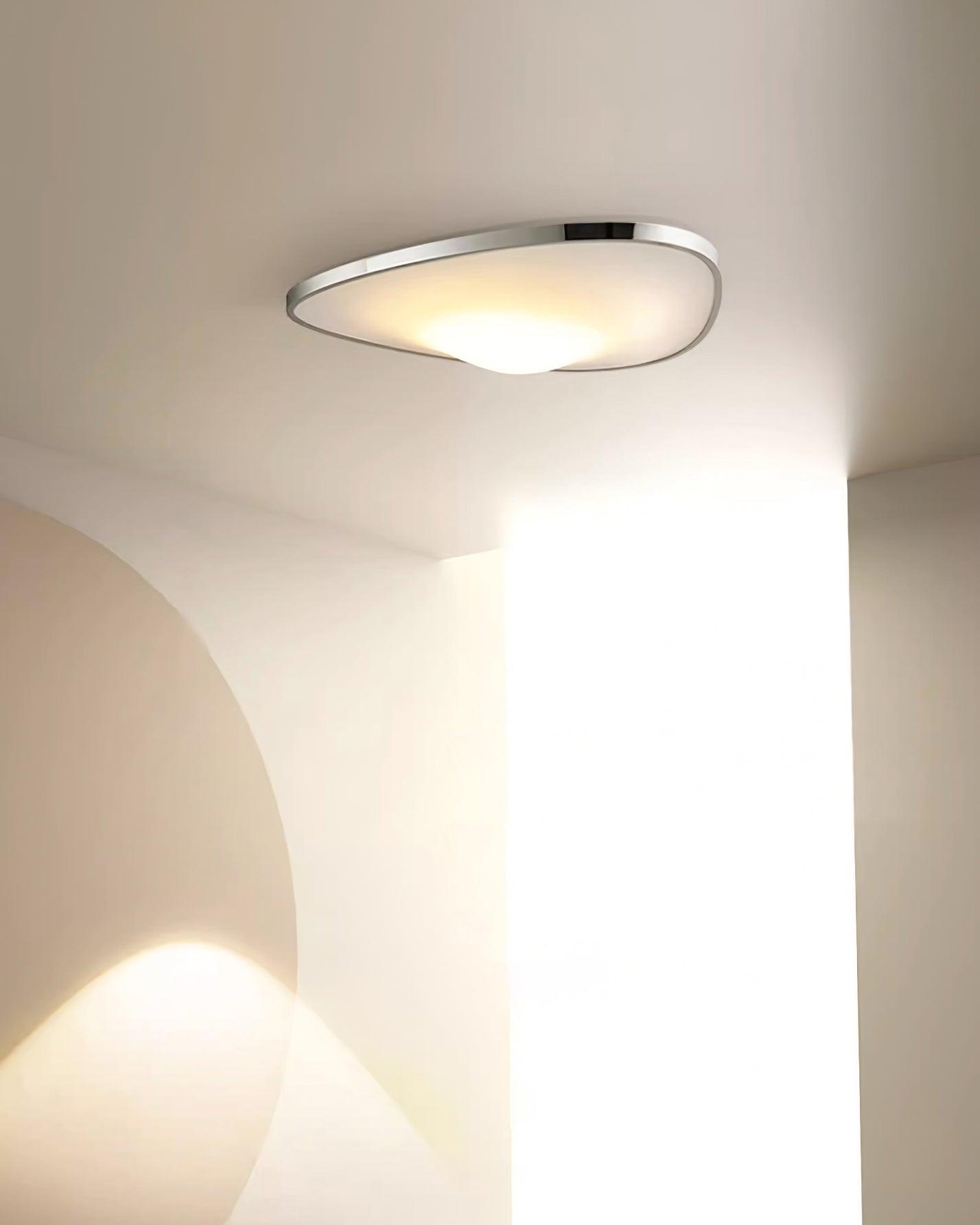 Kuzco Ceiling Lamp Curved LED Panel Modern Living Room - Letslighting