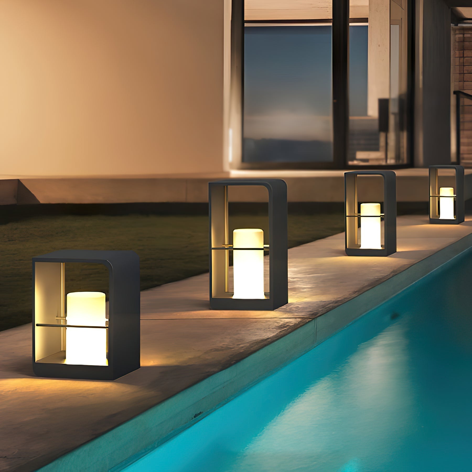 Poppy Minimalist Outdoor Light - Letslighting