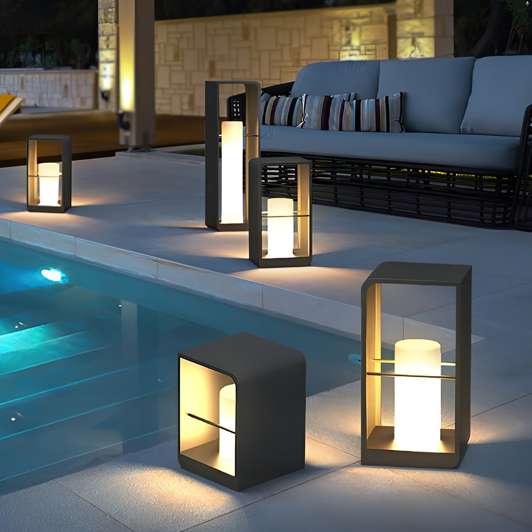 Poppy Minimalist Outdoor Light - Letslighting