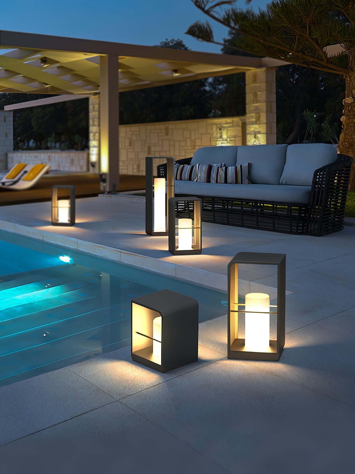 Poppy Minimalist Outdoor Light - Letslighting