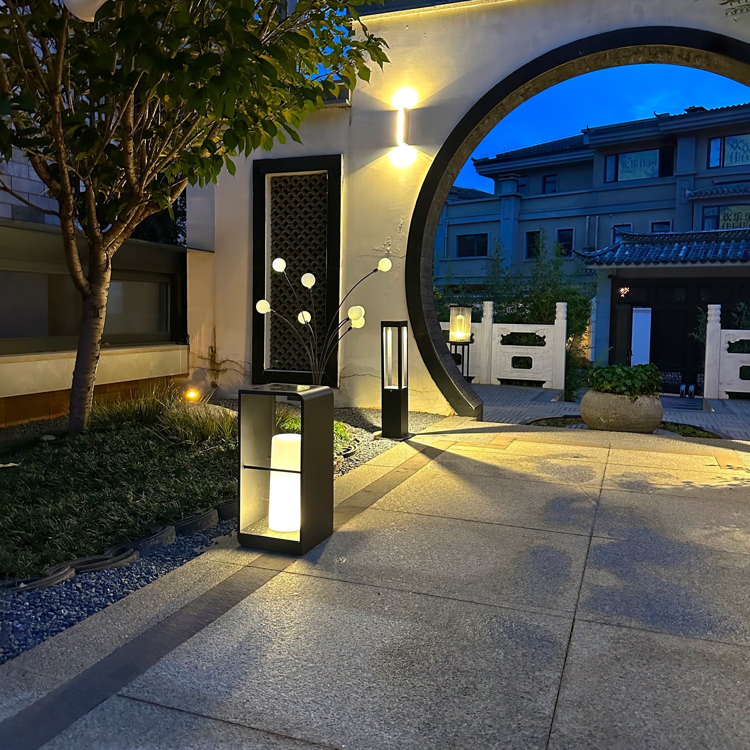 Poppy Minimalist Outdoor Light - Letslighting