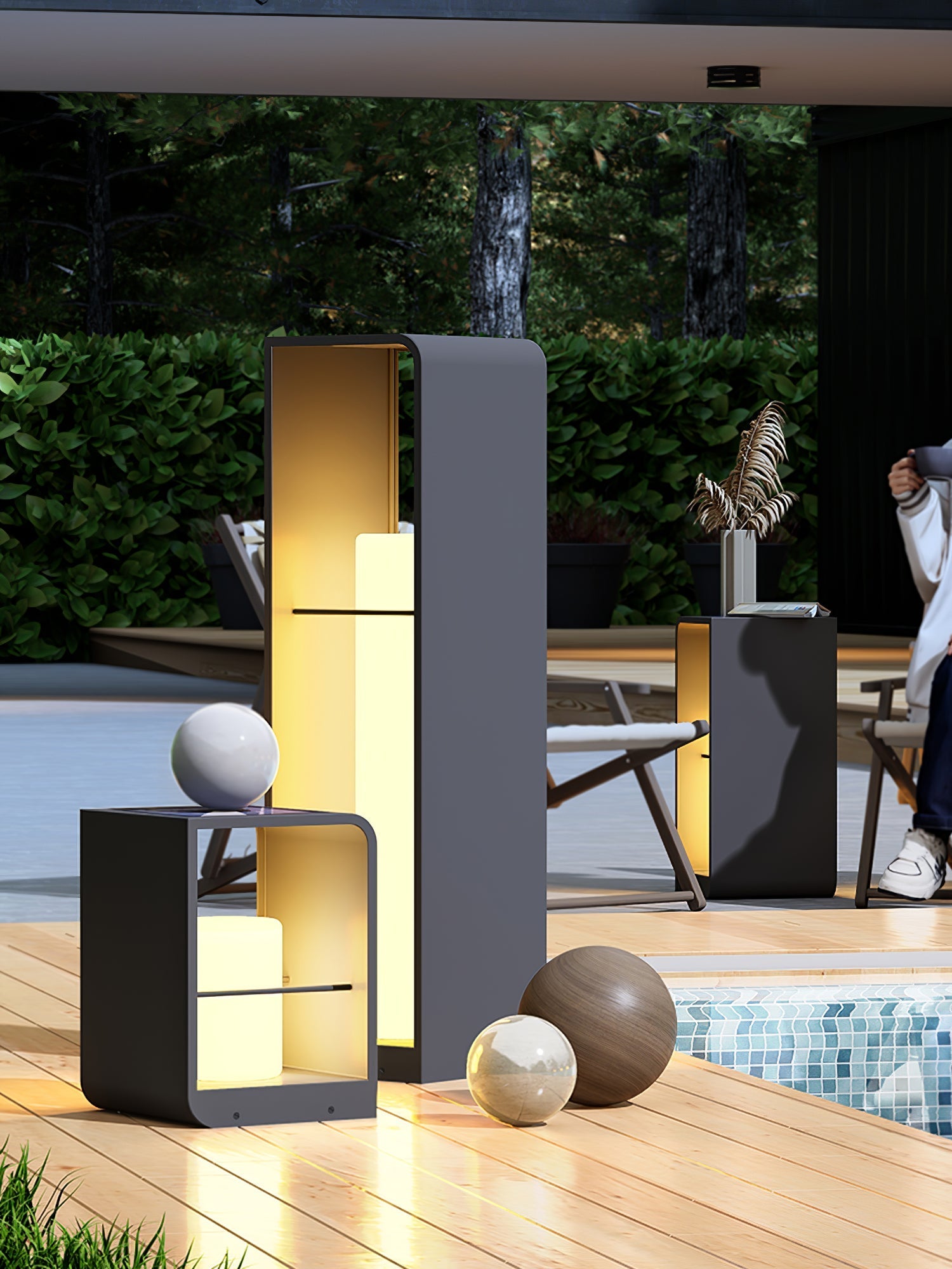 Poppy Minimalist Outdoor Light - Letslighting