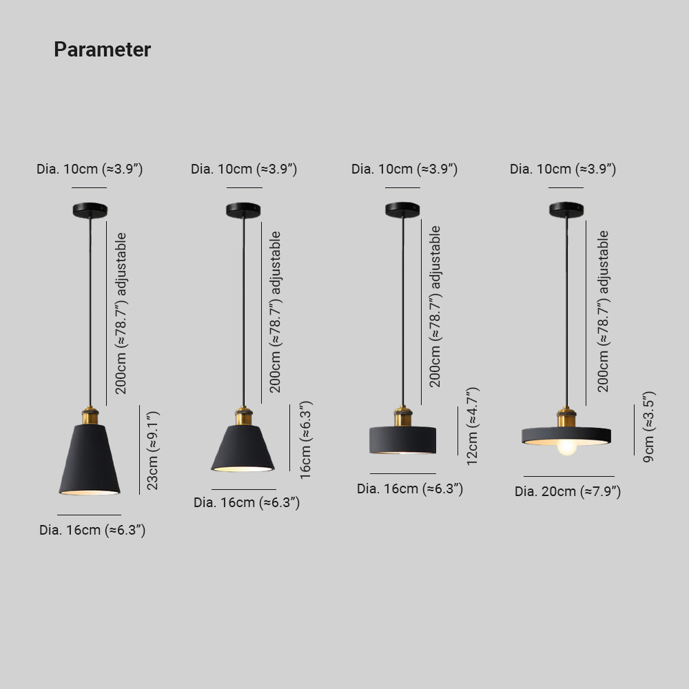 Valentina Modern Creative Industrial Style Pendant Light Living Room - Letslighting