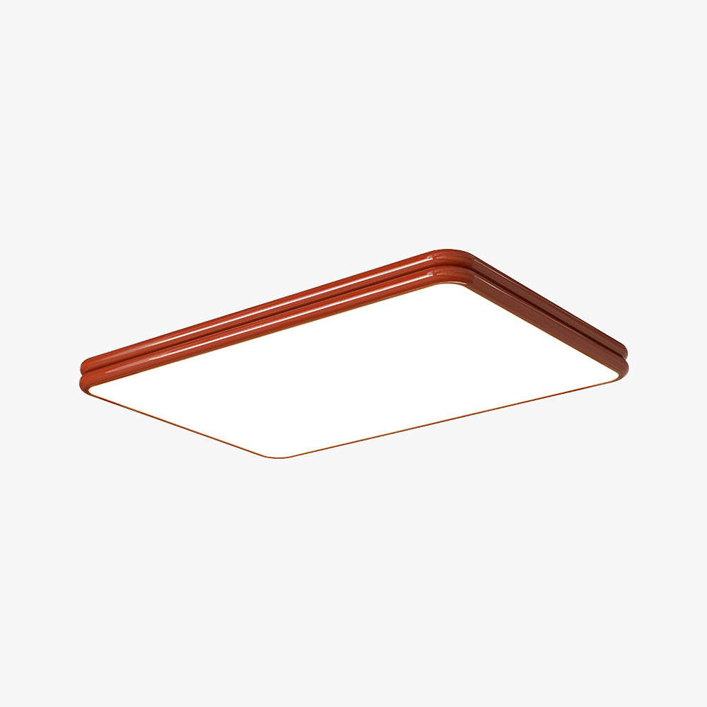 Valentina Retro LED Flush Mount Ceiling Lamp Metal Acrylic Living Room