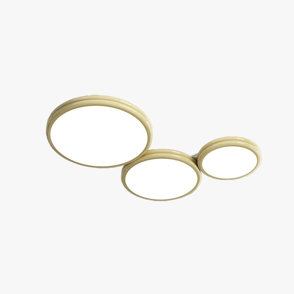 Valentina Modern Minimalist LED Round Metal Living Room Ceiling Light
