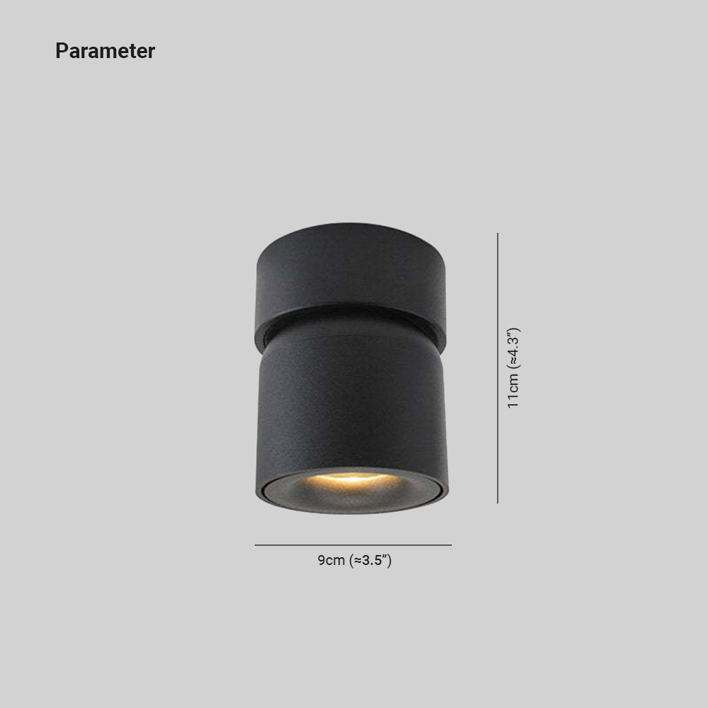 Arisha Modern LED Ceiling Light Spotlight Metal Bedroom