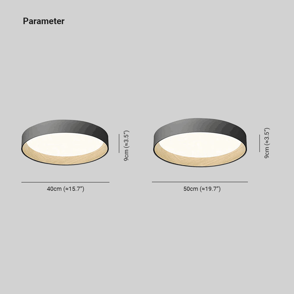 Arisha Modern Round Flush Mount Ceiling Light - Letslighting