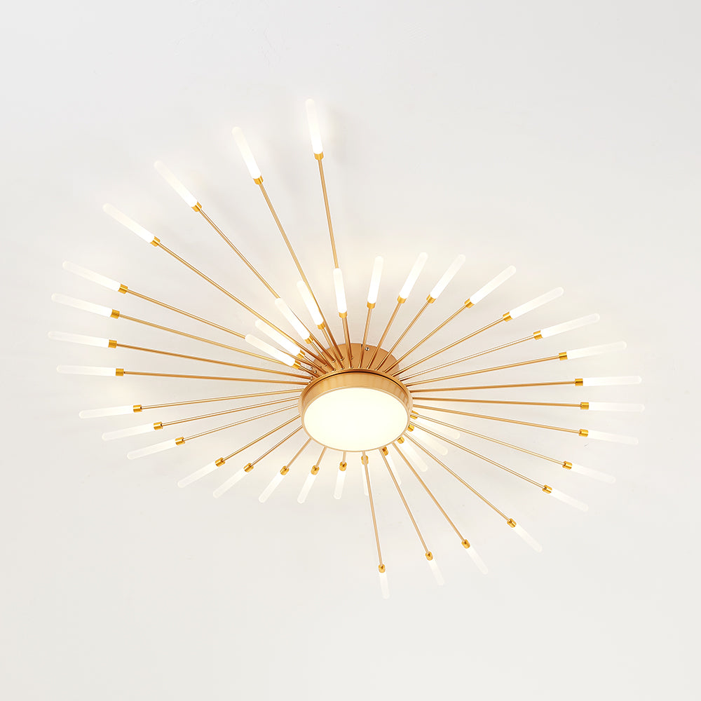 Arisha Modern Home Decoration Fireworks LED Ceiling Light - Letslighting