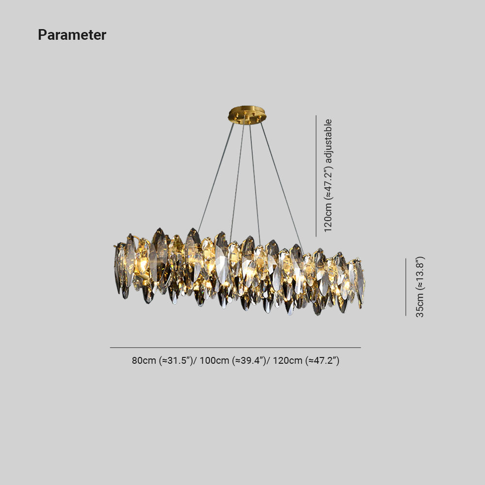 Kristy Modern Annular Metal Pendant Light