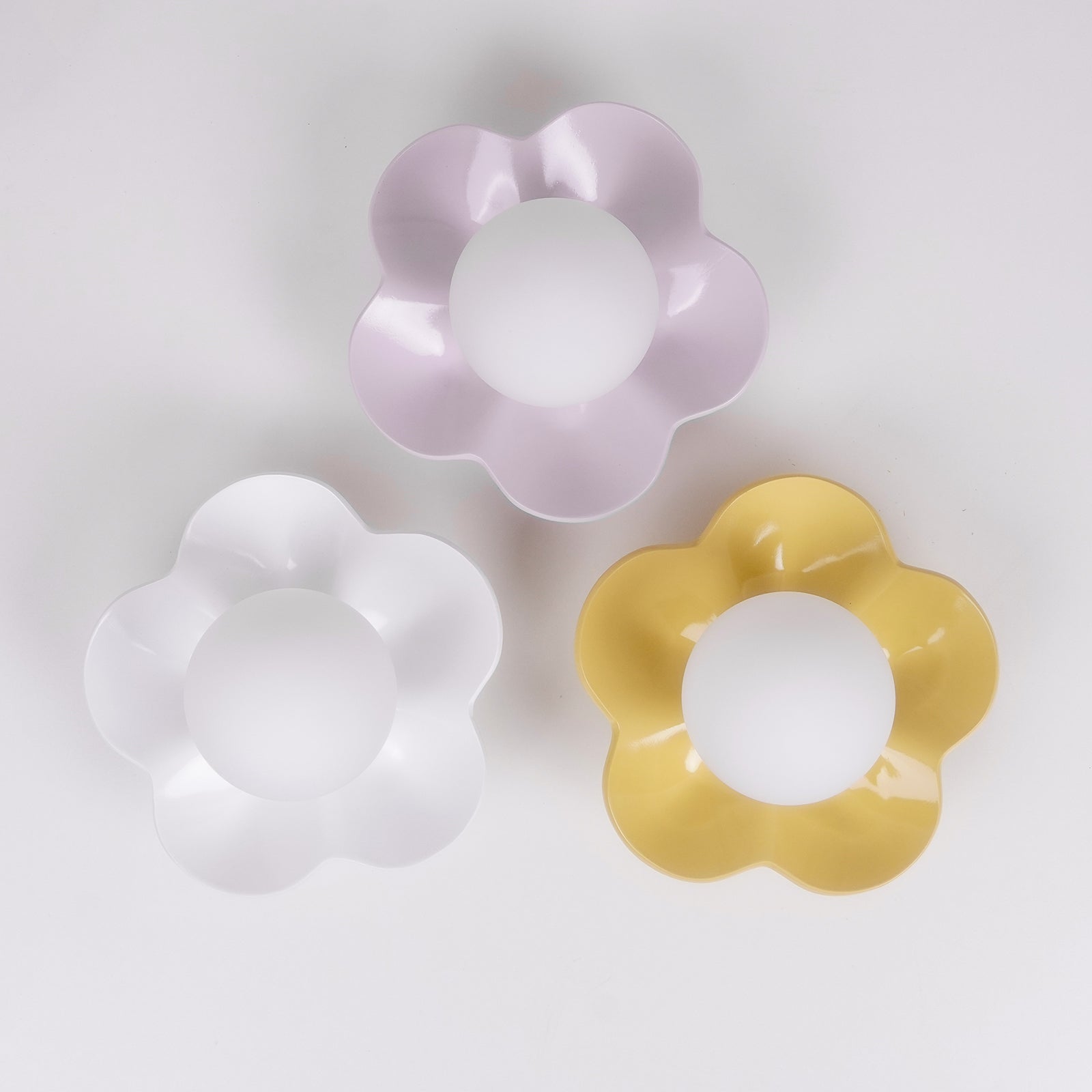 Meluna Yellow Flower Wall Lamp - Letslighting