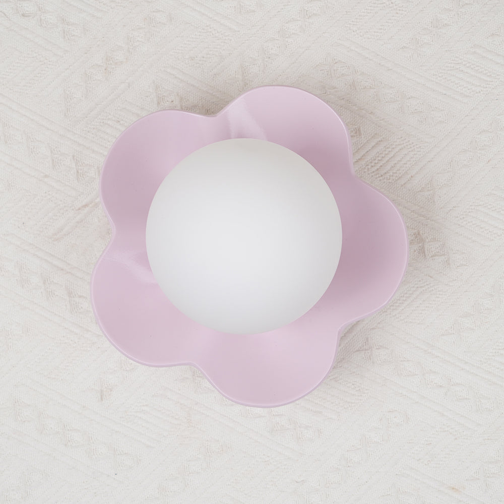 Meluna Yellow Flower Wall Lamp - Letslighting