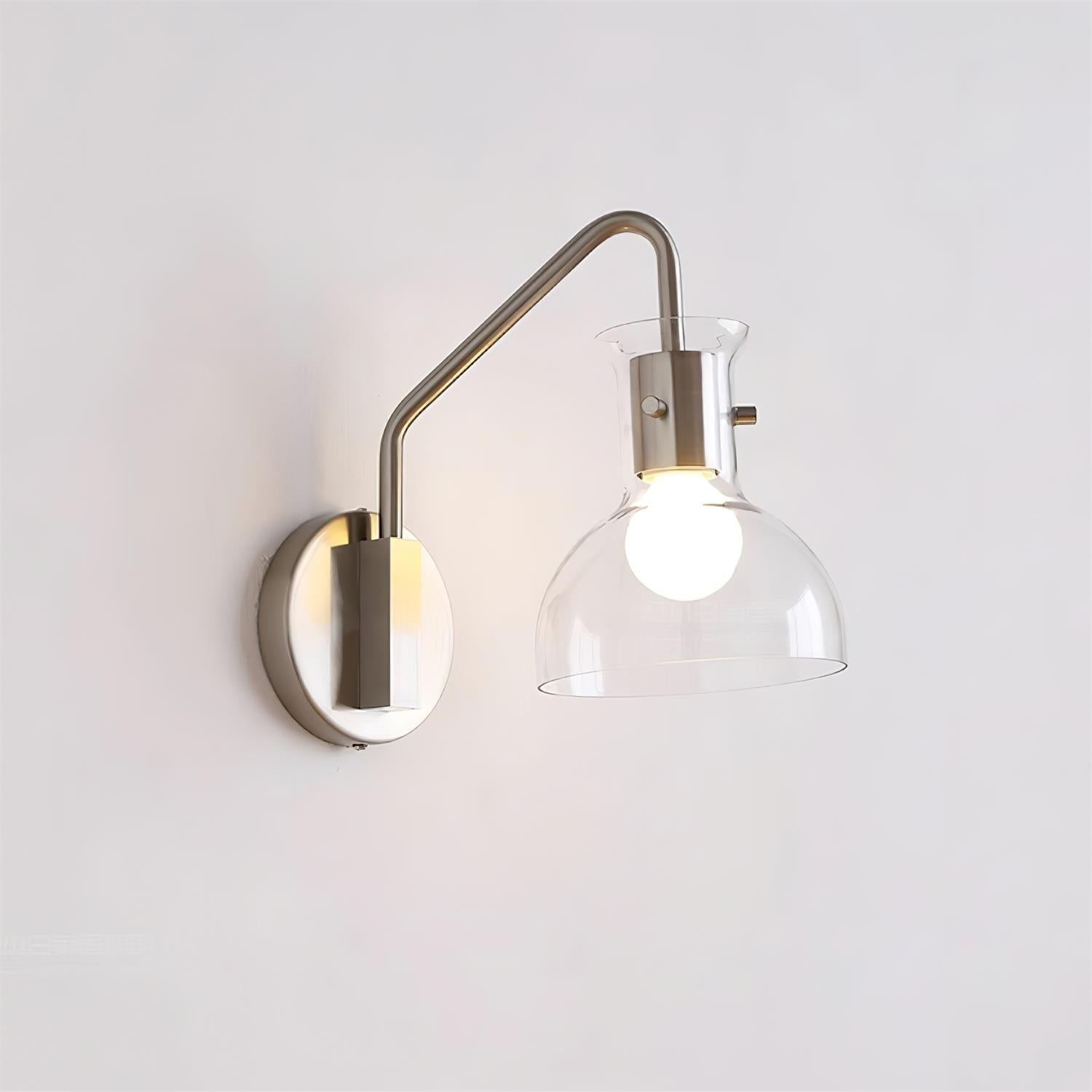 Laito Wall Lamp Curved Glass - Letslighting