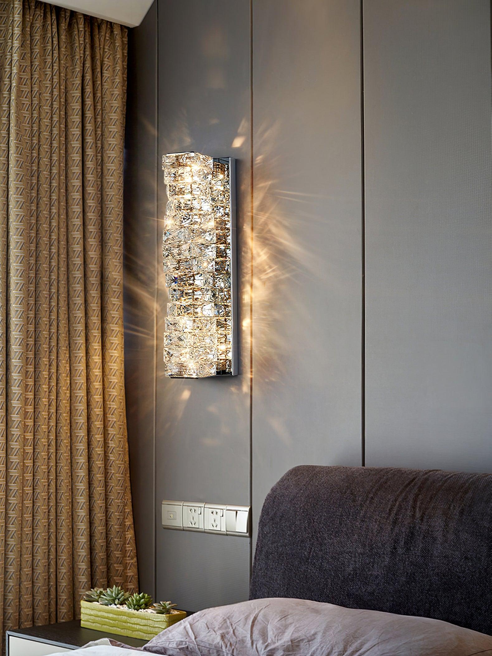 Ilvelia Postmodern Luxury Crystal Wall Light - Letslighting