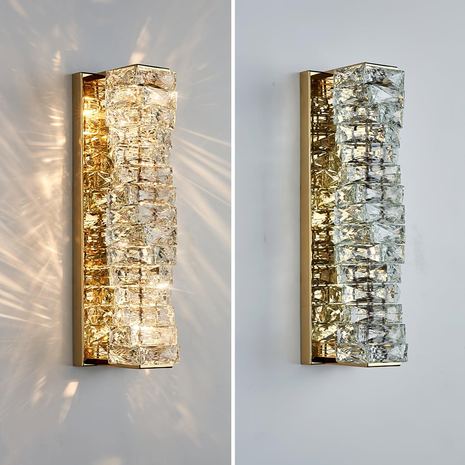 Ilvelia Postmodern Luxury Crystal Wall Light - Letslighting