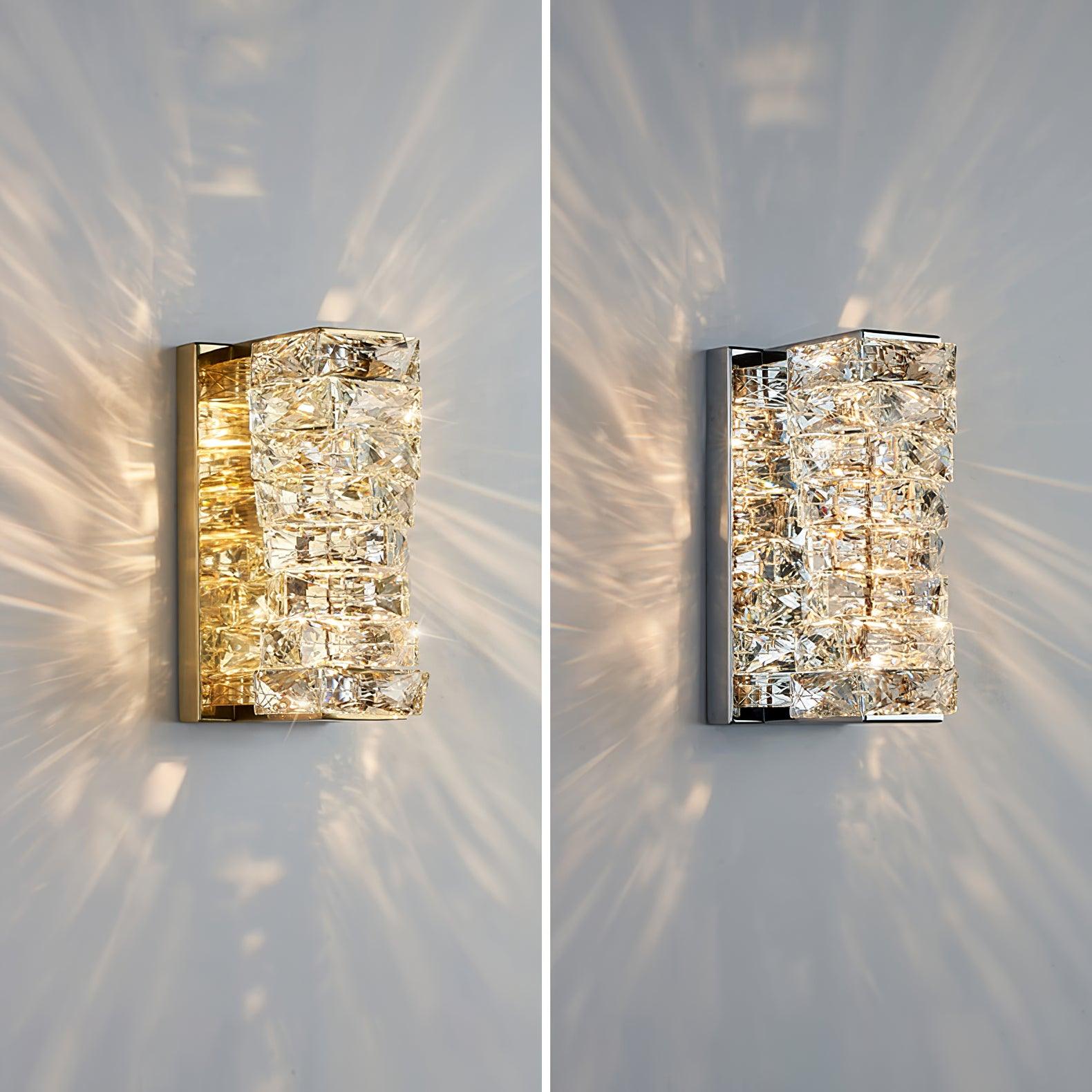 Ilvelia Postmodern Luxury Crystal Wall Light - Letslighting