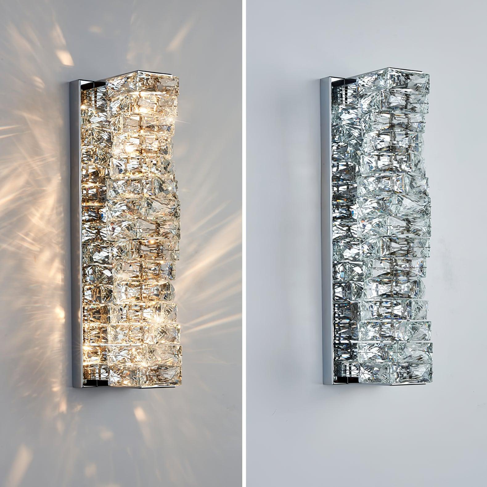 Ilvelia Postmodern Luxury Crystal Wall Light - Letslighting