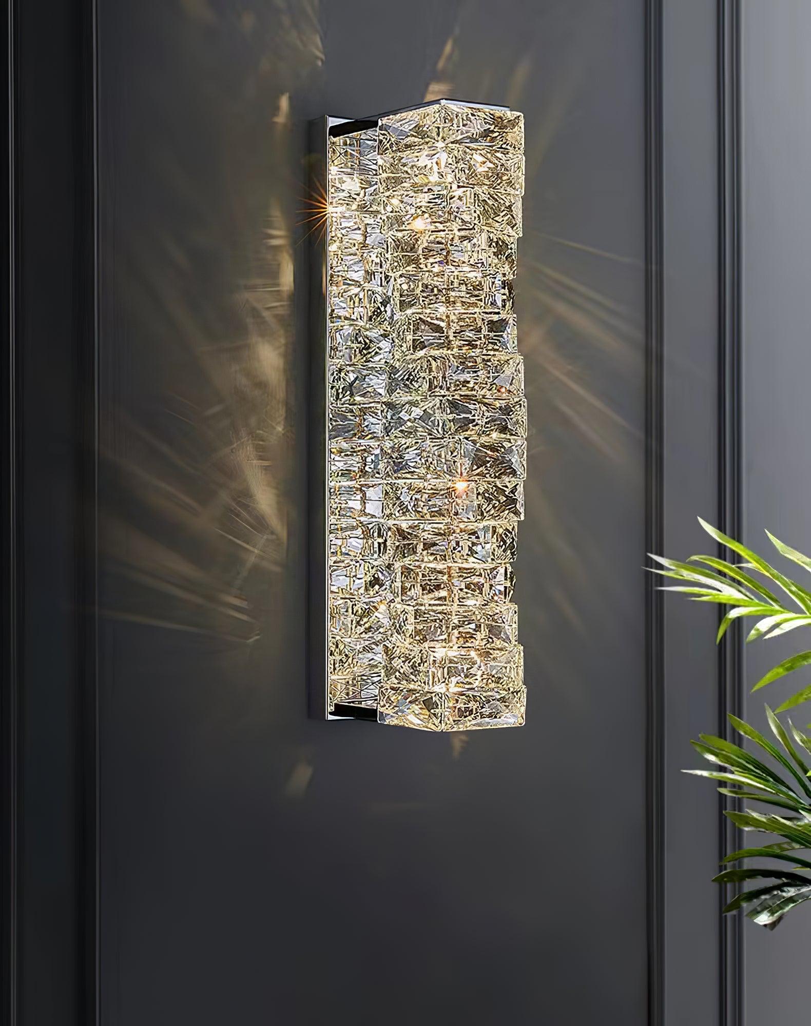 Ilvelia Postmodern Luxury Crystal Wall Light - Letslighting