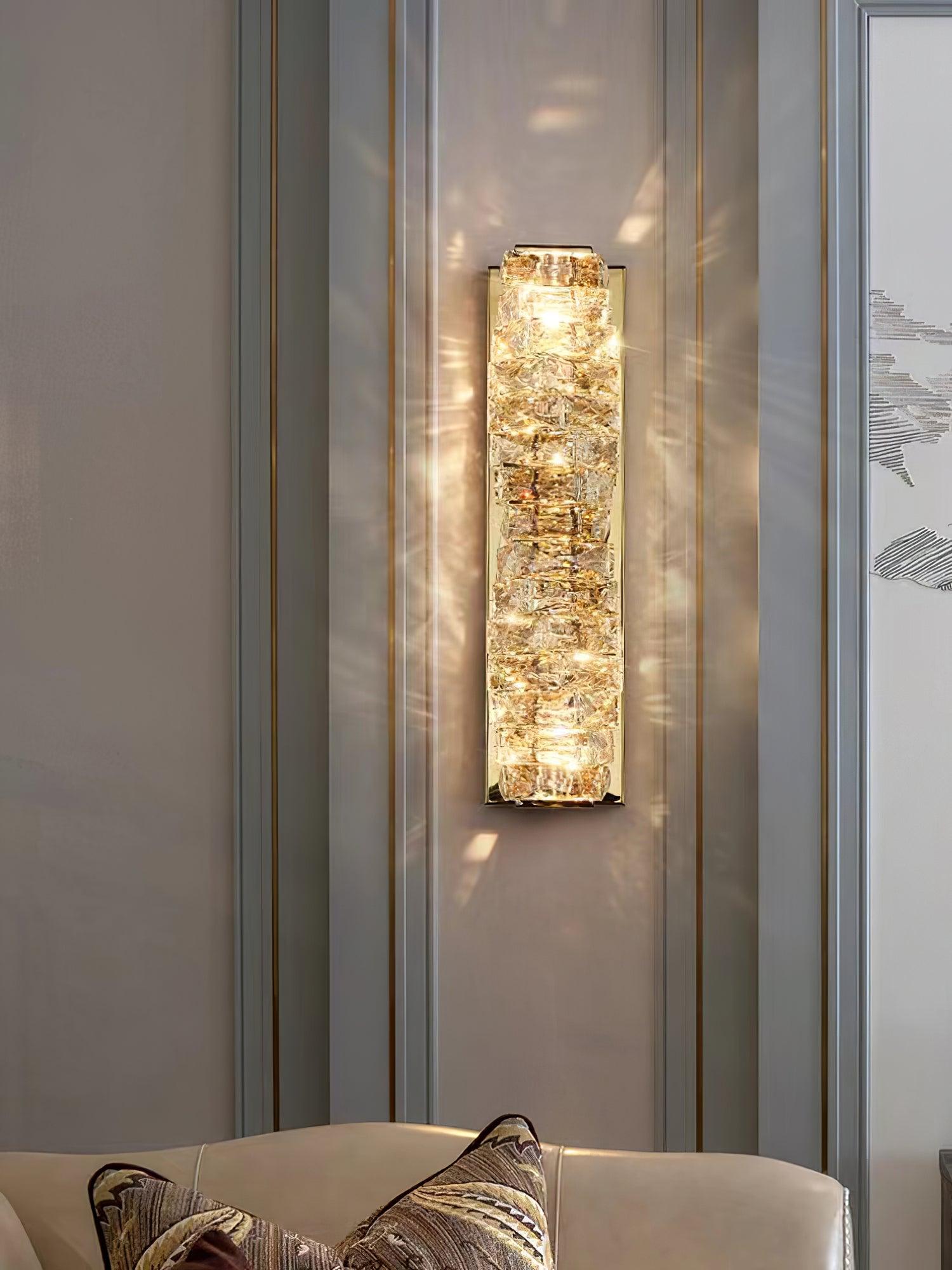 Ilvelia Postmodern Luxury Crystal Wall Light - Letslighting
