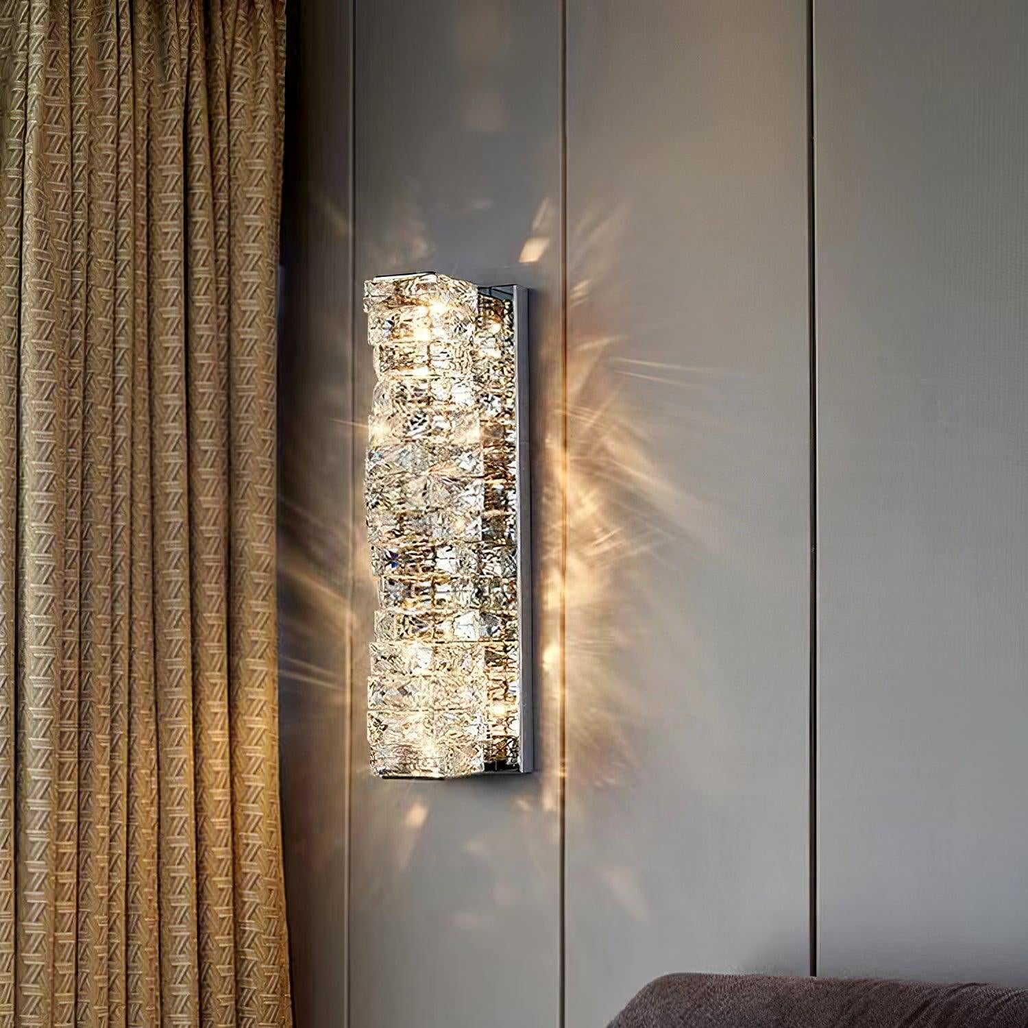 Ilvelia Postmodern Luxury Crystal Wall Light - Letslighting