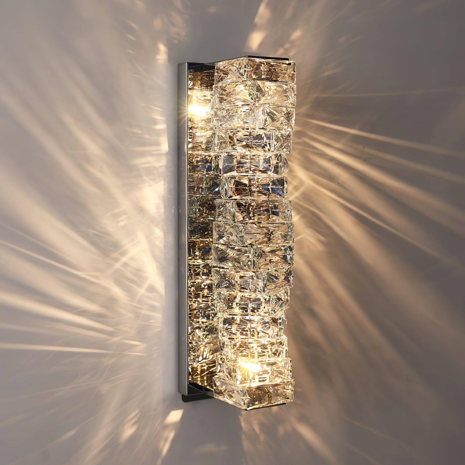 Ilvelia Postmodern Luxury Crystal Wall Light - Letslighting