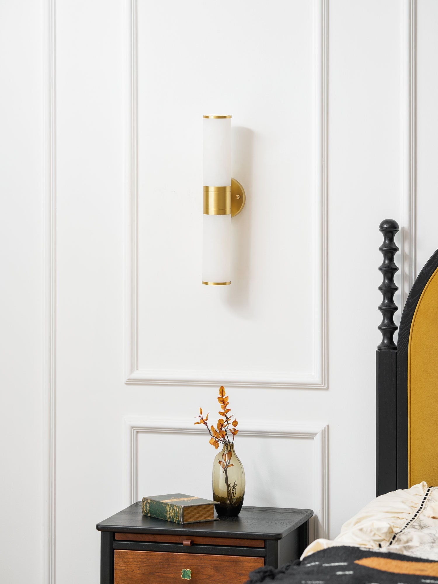Kaia Minimalist Alabaster Wall Lamp - Letslighting