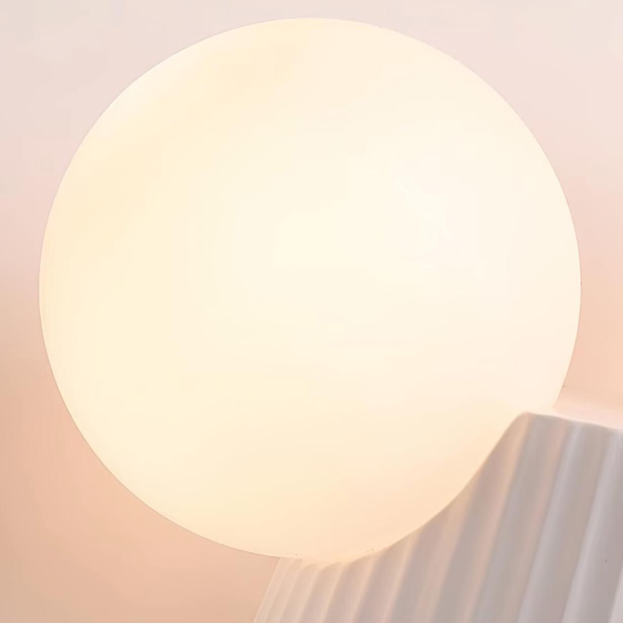 Wall Light Playful Asymmetry with Dual Frosted Glass Globes - Letslighting