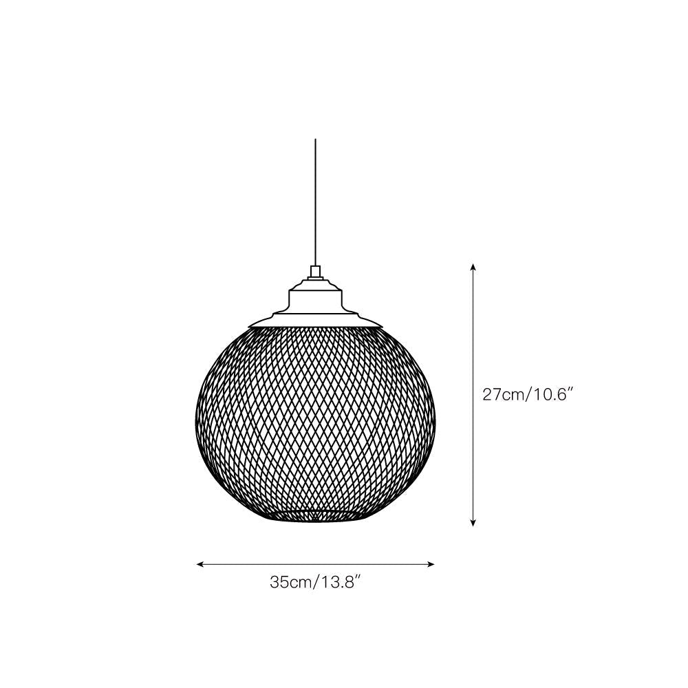 Aursorir Modern Minimalist Mesh Pendant Lamp - Letslighting