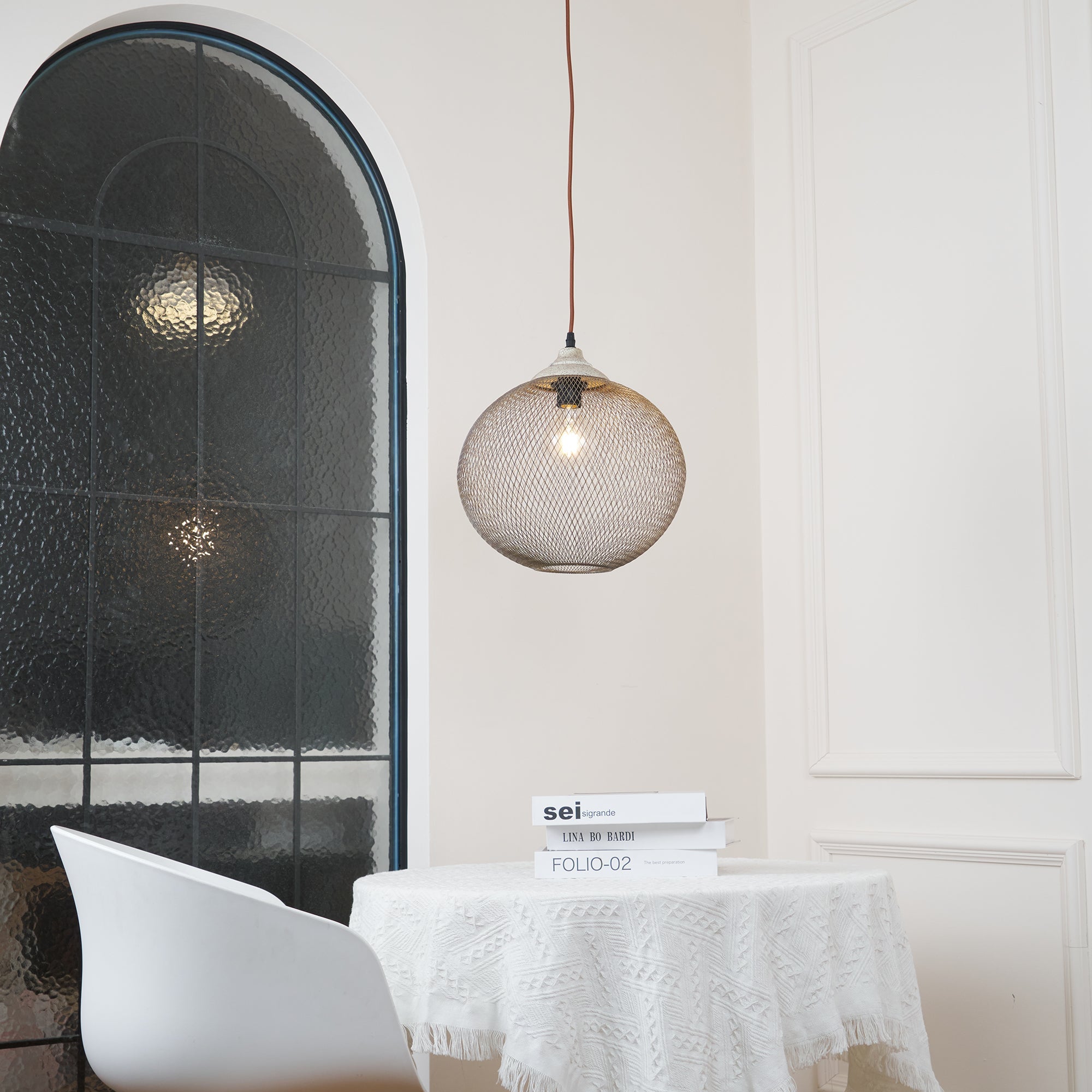 Aursorir Modern Minimalist Mesh Pendant Lamp - Letslighting