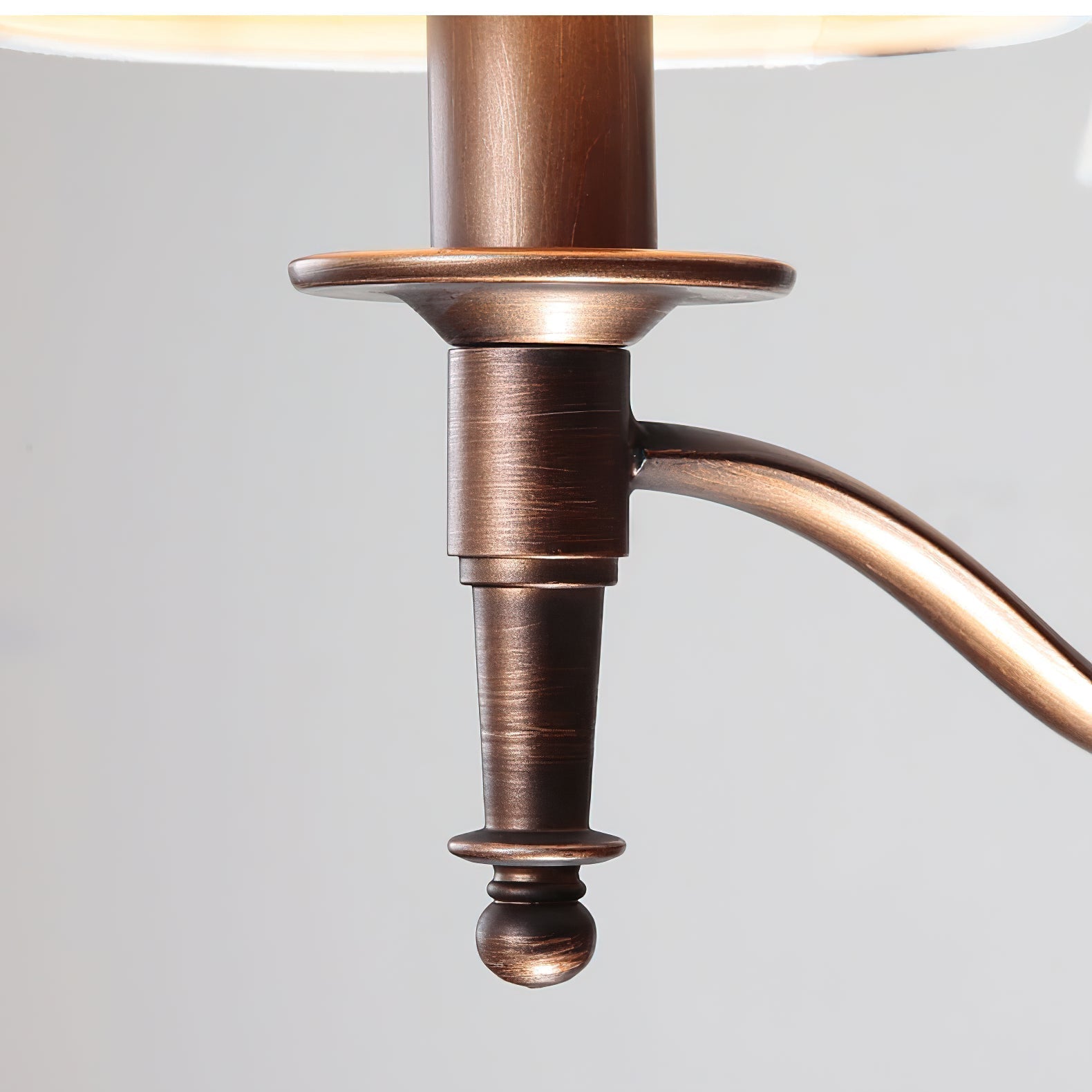 Zosolia Vintage Industrial Luxury Brass Fabric Chandelier - Letslighting