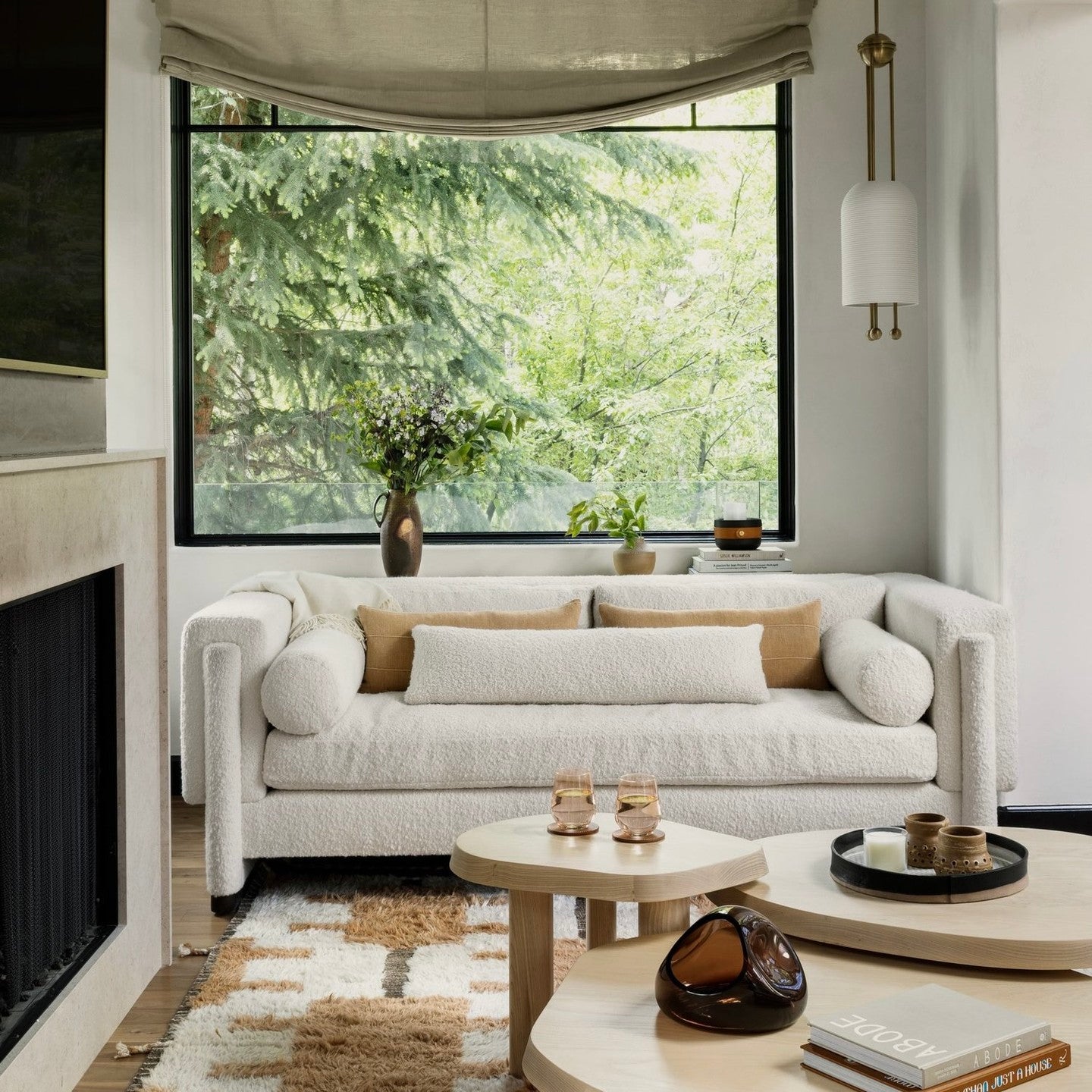 Ucaryra Premium Elegance Glass Lantern Pendant Lamp - Letslighting