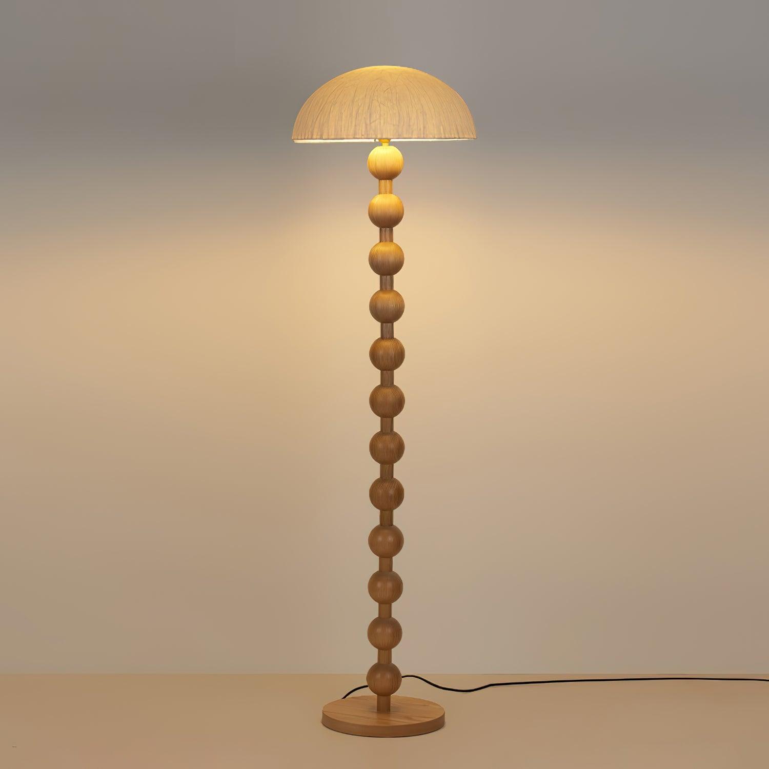 Lyliril Retro Wood Floor Lamp - Letslighting