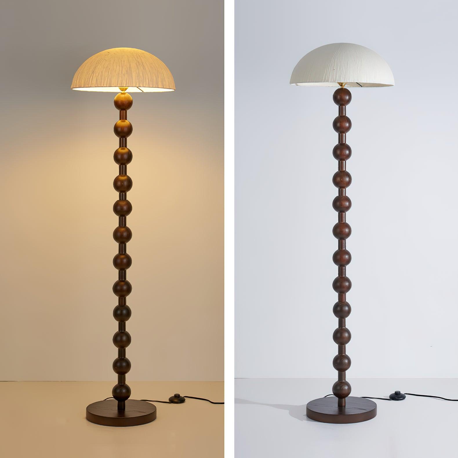 Lyliril Retro Wood Floor Lamp - Letslighting
