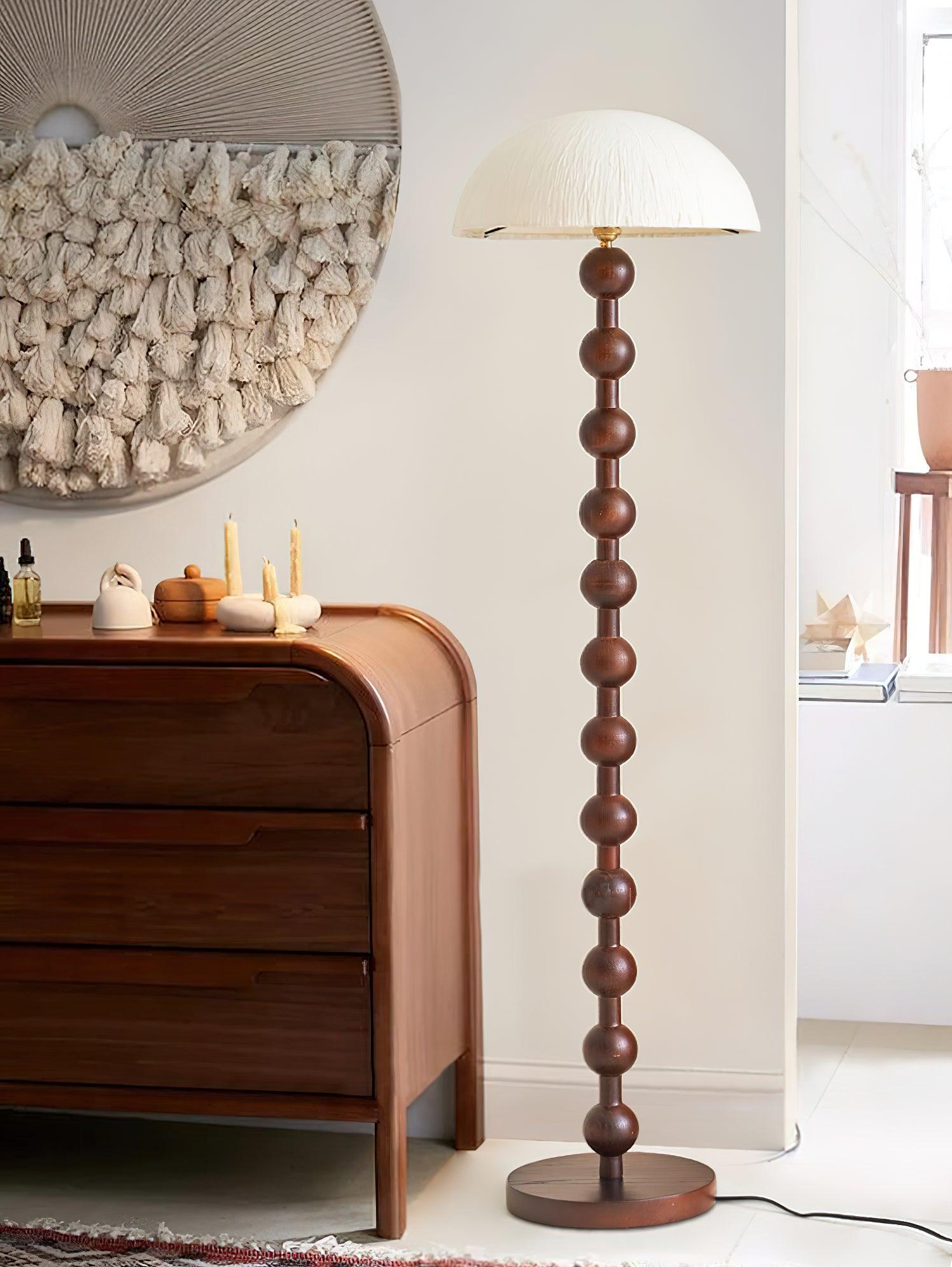 Lyliril Retro Wood Floor Lamp - Letslighting