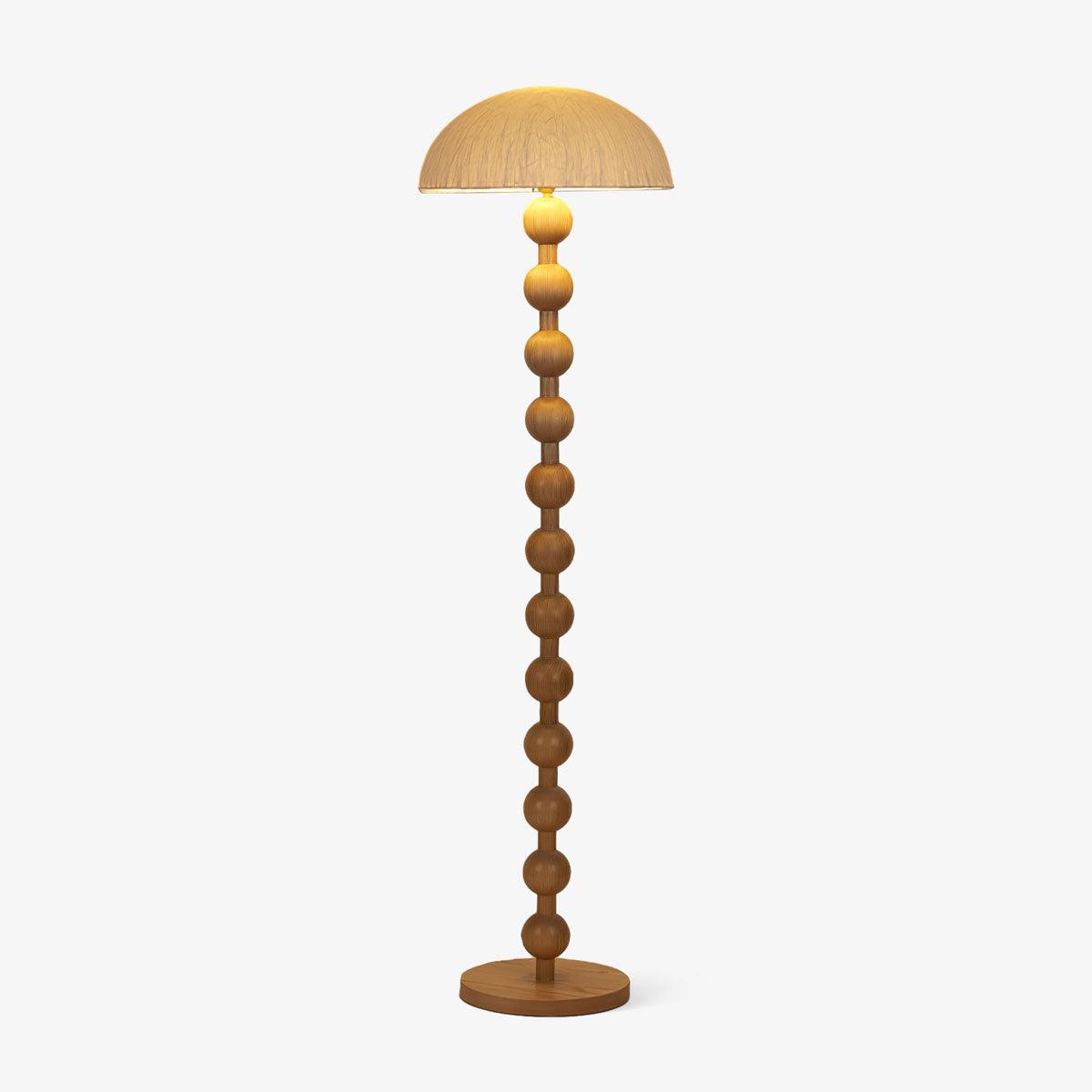 Lyliril Retro Wood Floor Lamp - Letslighting